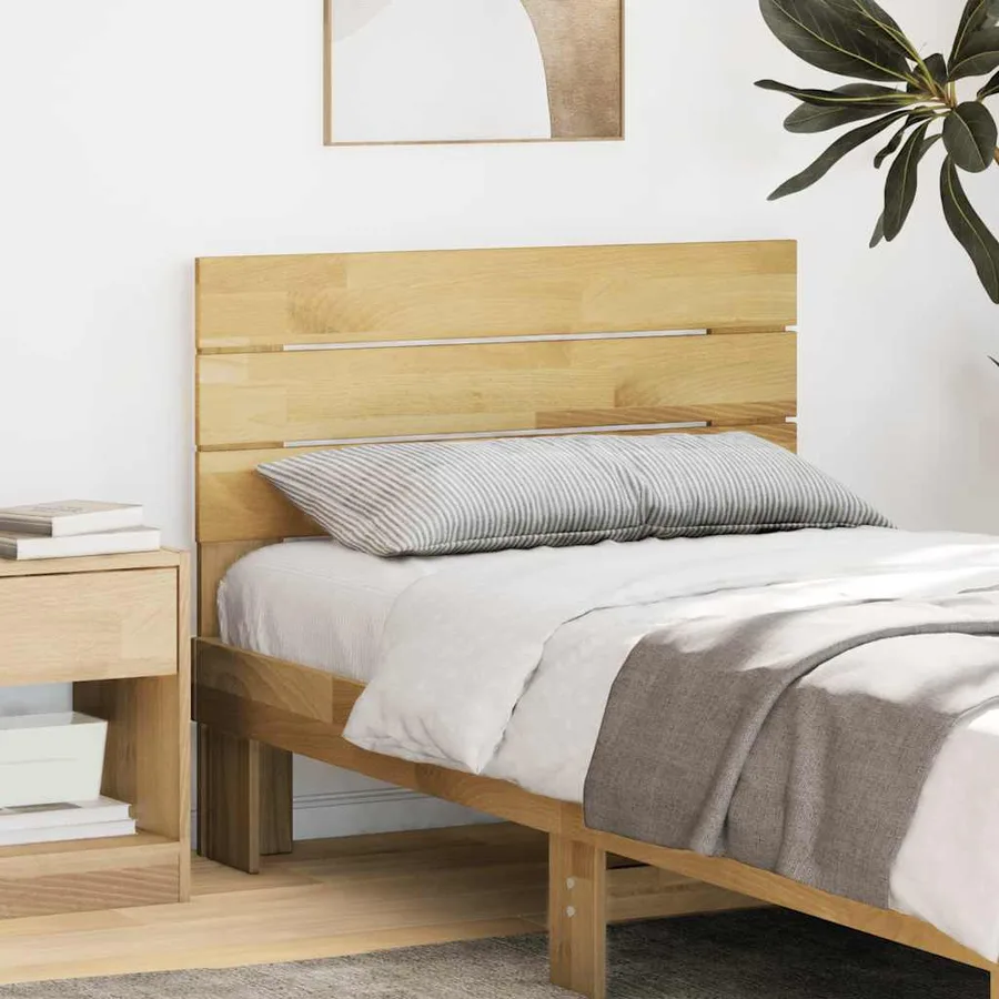 Tête de lit 75 cm bois massif de chêne - 3