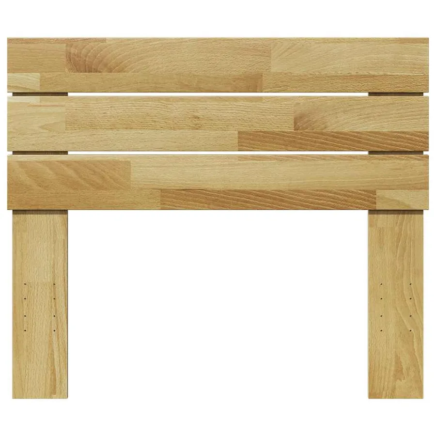 Tête de lit 75 cm bois massif de chêne - 4