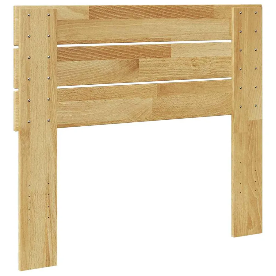Tête de lit 75 cm bois massif de chêne - 6