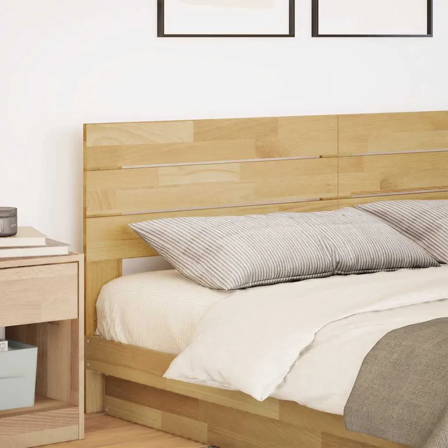 Tête de lit 200 cm en bois massif de chêne - 2