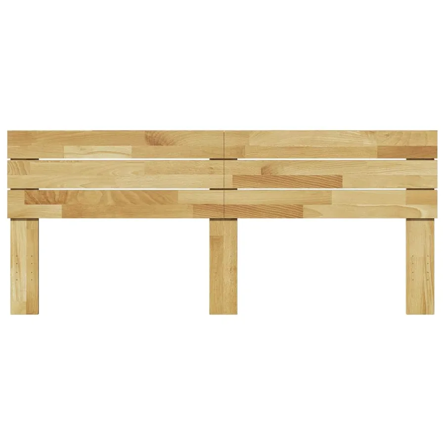 Tête de lit 200 cm en bois massif de chêne - 4