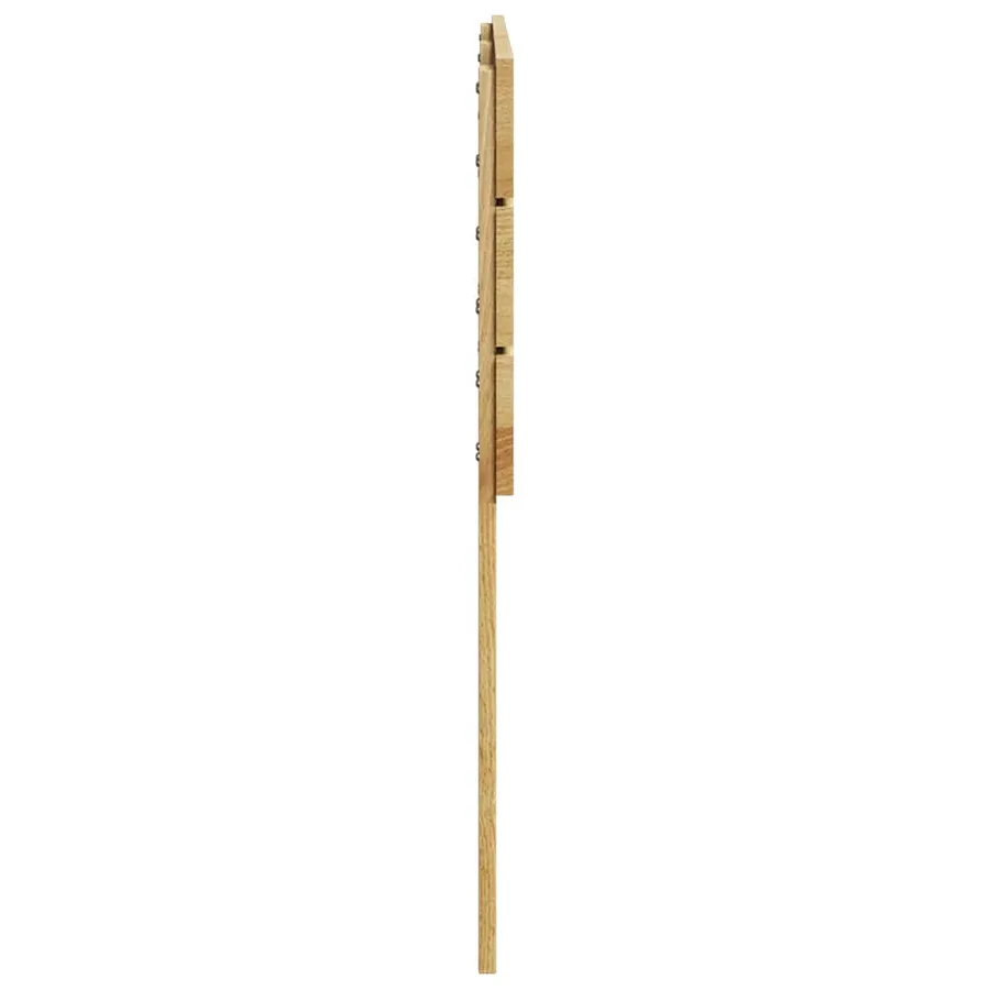 Tête de lit 200 cm en bois massif de chêne - 5