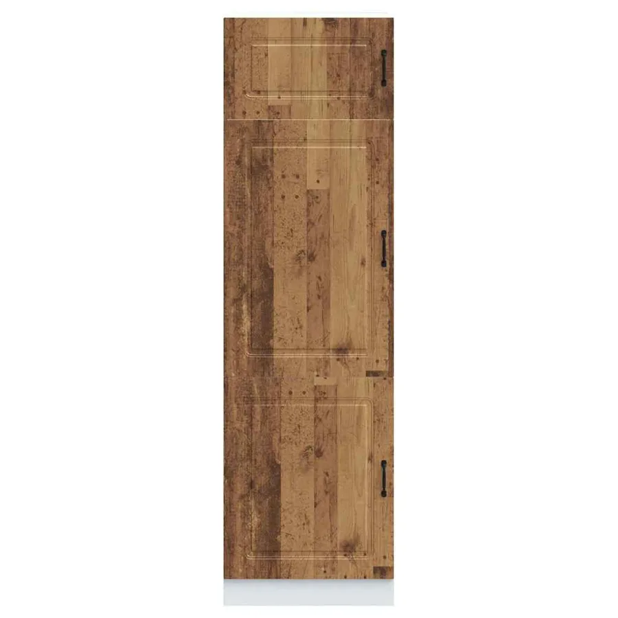 Armoire de cuisine Kalmar vieux bois bois d'ingénierie - 3
