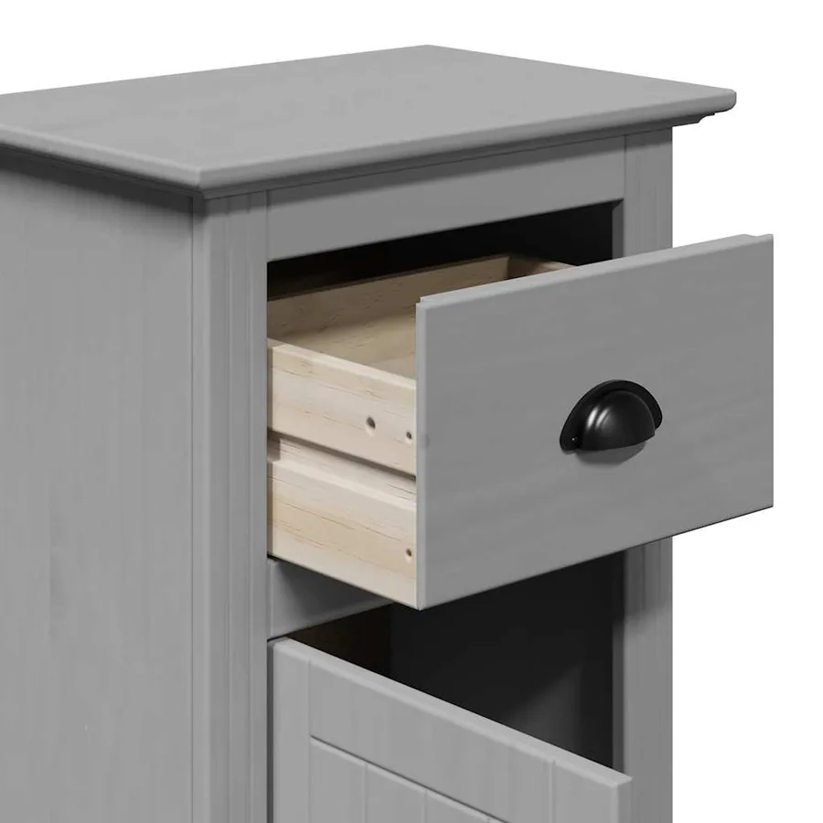 Armoire de salle de bain BODO gris 44x30x90 cm - 7
