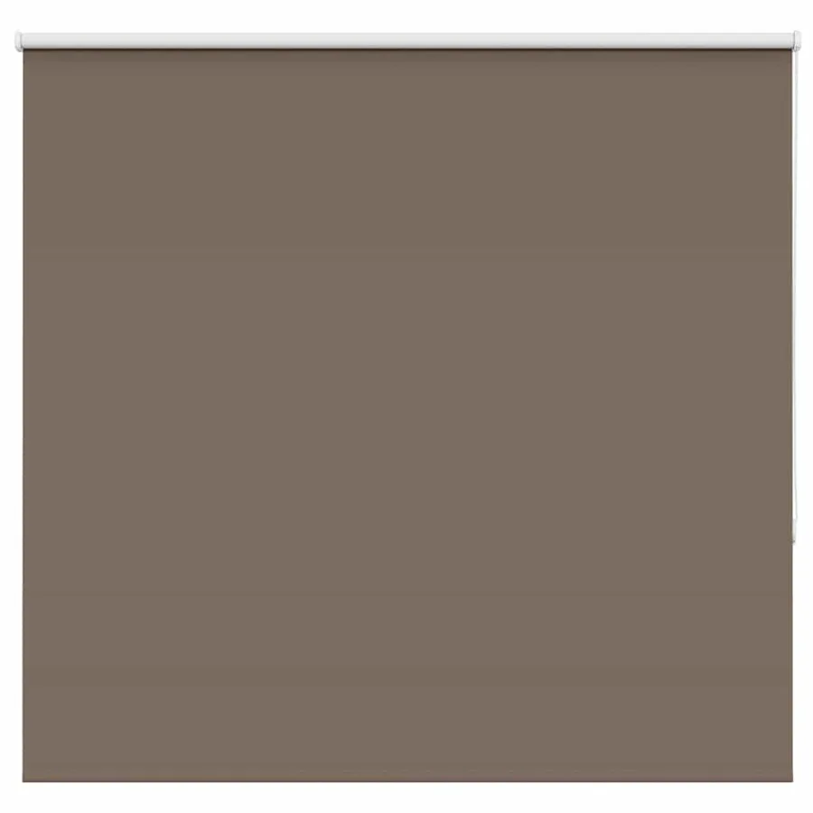 Store enrouleur occultant café 145x130cm largeur du tissu - 2