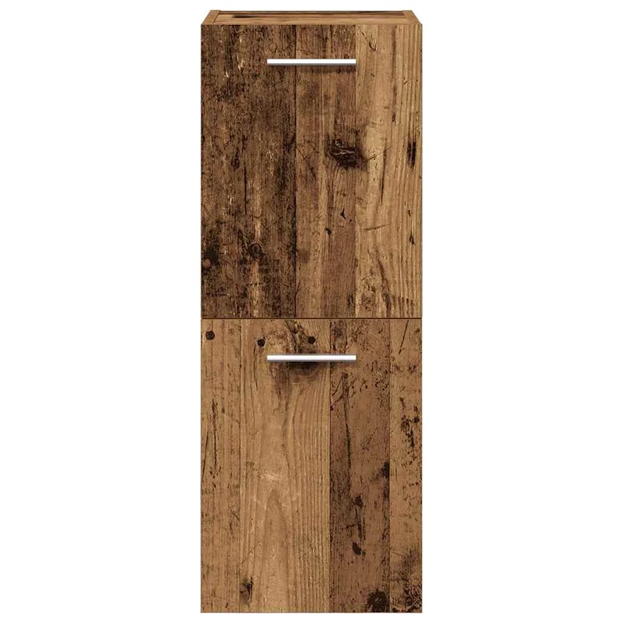Ensemble de meubles salle de bain 5 pcs bois d'ingénierie - 9