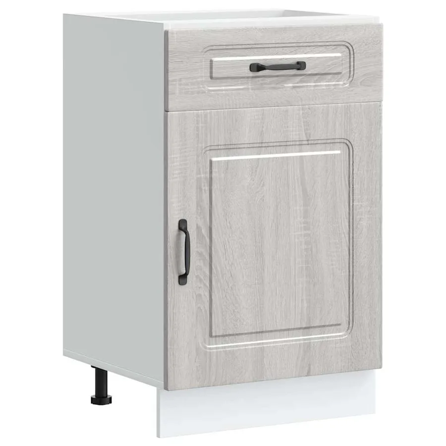 Armoire de cuisine Kalmar sonoma gris bois d'ingénierie - 2