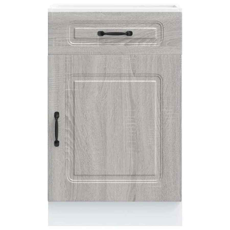 Armoire de cuisine Kalmar sonoma gris bois d'ingénierie - 4