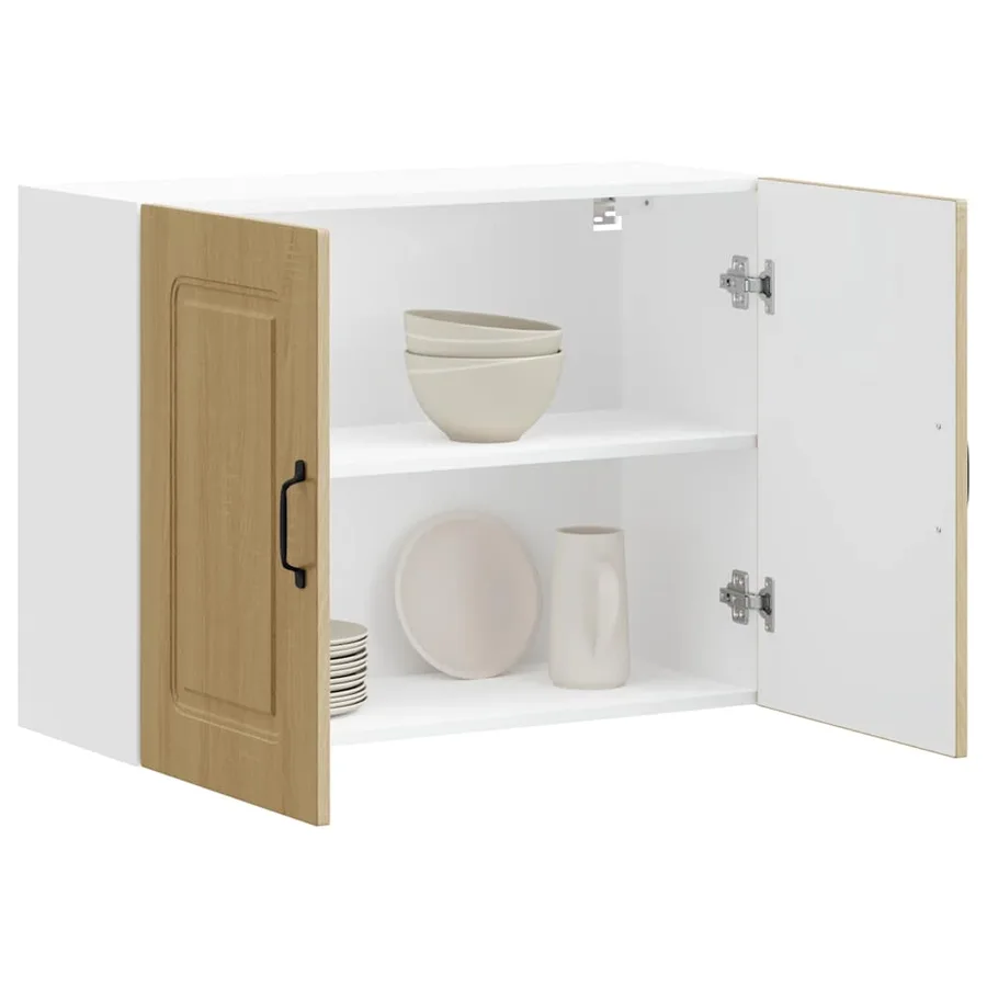 Armoire murale de cuisine Kalmar chêne sonoma bois d'ingénierie - 3