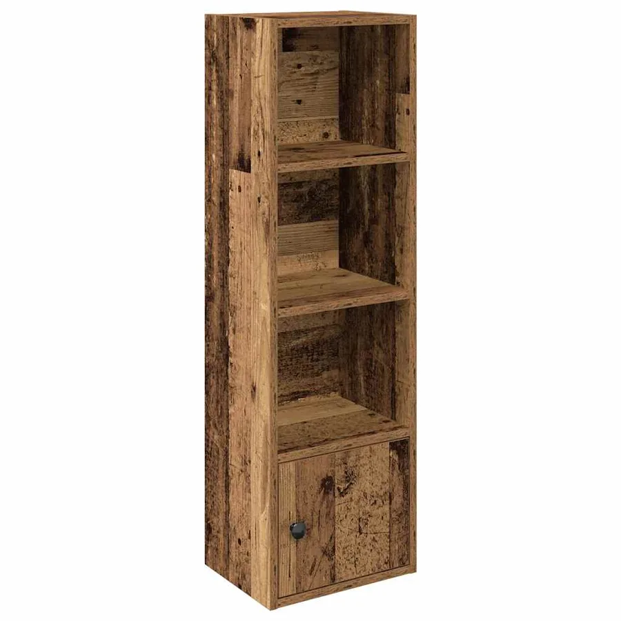 Bibliothèque vieux bois 31x24x102 cm bois d'ingénierie - 2