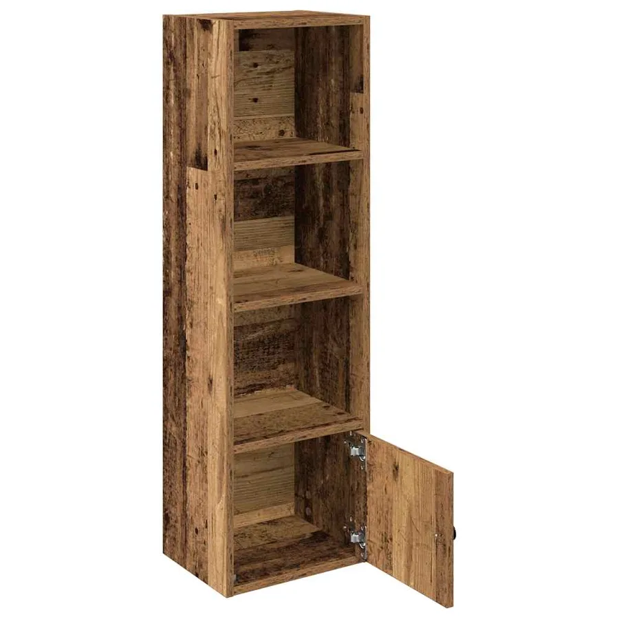 Bibliothèque vieux bois 31x24x102 cm bois d'ingénierie - 4