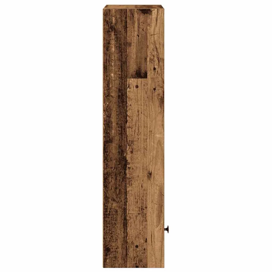 Bibliothèque vieux bois 31x24x102 cm bois d'ingénierie - 6
