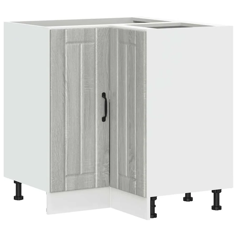 Armoire d'angle de cuisine Lucca sonoma gris bois d'ingénierie - 2