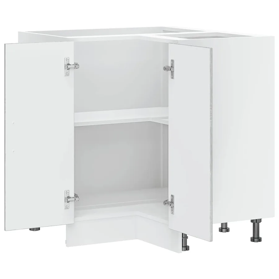 Armoire d'angle de cuisine Lucca sonoma gris bois d'ingénierie - 6