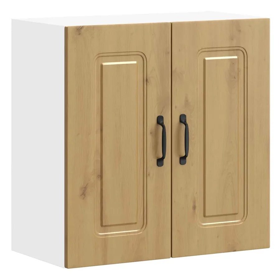 Armoire murale cuisine Kalmar chêne artisanal bois d'ingénierie - 2