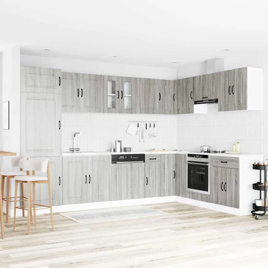 Armoire de cuisine Kalmar Gris Sonoma 80 x 46 x 81,5 cm