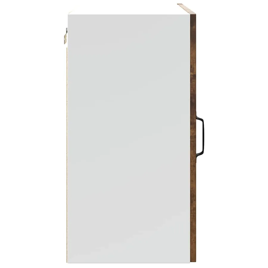 Armoire murale de cuisine Kalmar en chêne fumé et bois d'ingénierie - 7