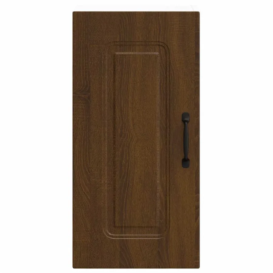 Armoire murale de cuisine Kalmar chêne marron bois d'ingénierie - 4