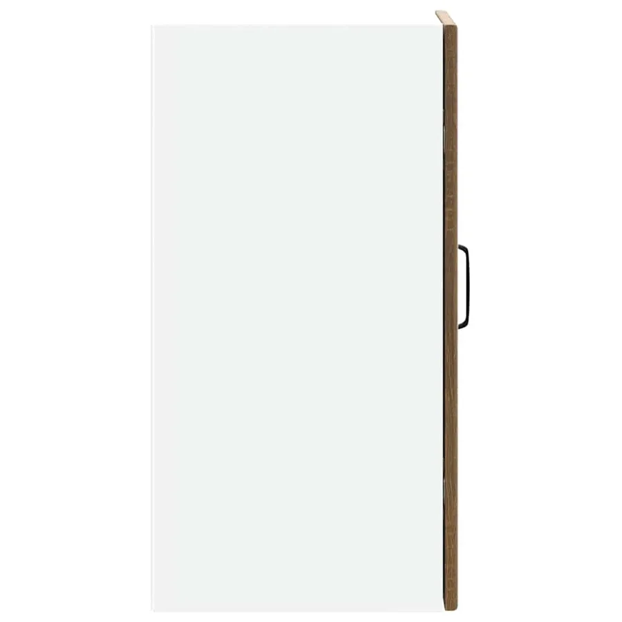 Armoire murale de cuisine Kalmar chêne marron bois d'ingénierie - 5