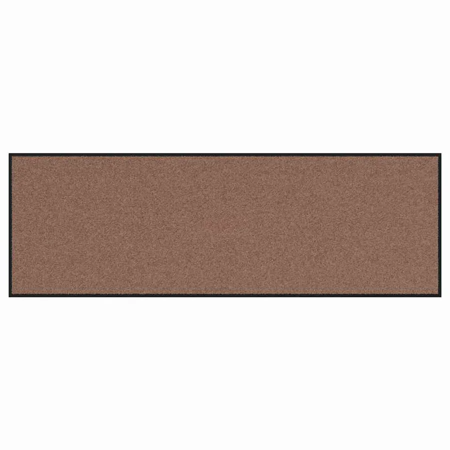 Tapis d'entrée Marron et Noir 60 x 180 cm 100% Polyamide - 2