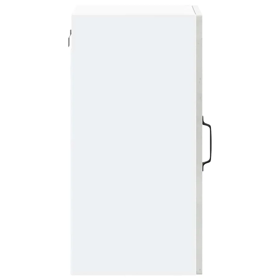 Armoire murale de cuisine avec porte en verre Kalmar gris béton - 8