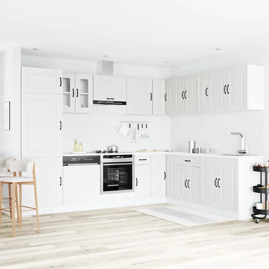 Ensemble d'armoires de cuisine 14 pcs Kalmar bois d'ingénierie - 3