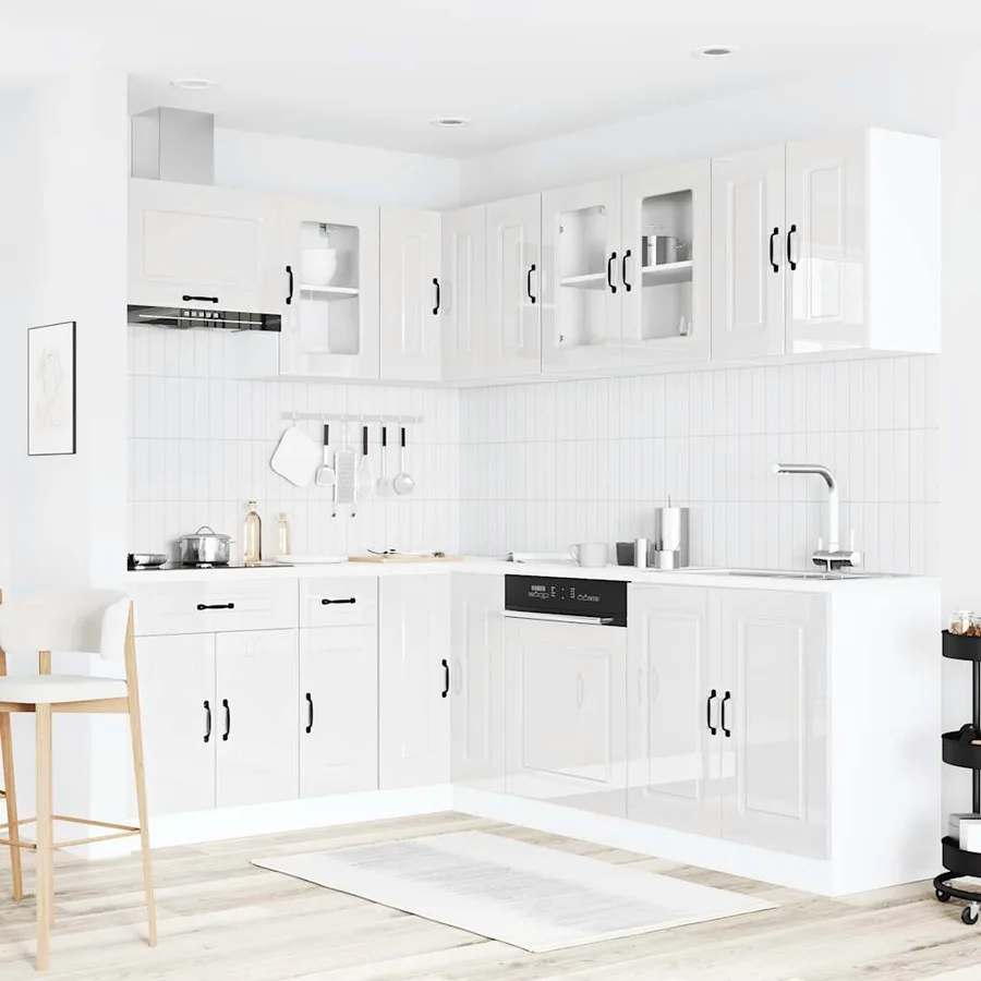 Ensemble d'armoires de cuisine 11 pcs Kalmar bois d'ingénierie - 3