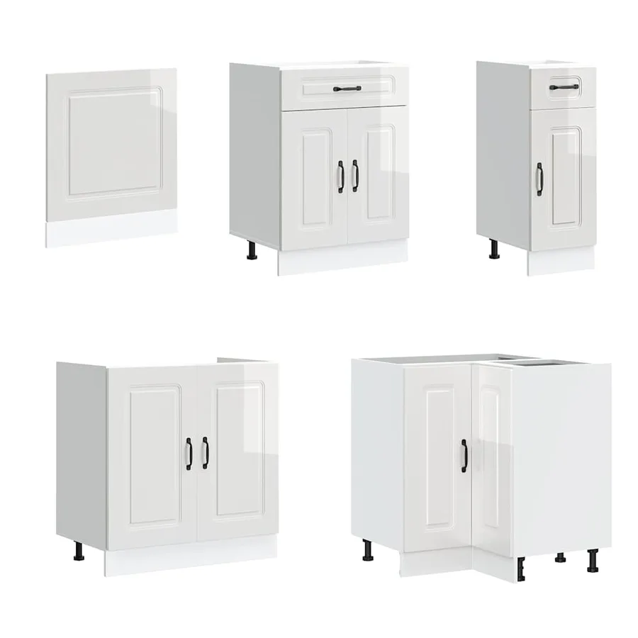 Ensemble d'armoires de cuisine 11 pcs Kalmar bois d'ingénierie - 4