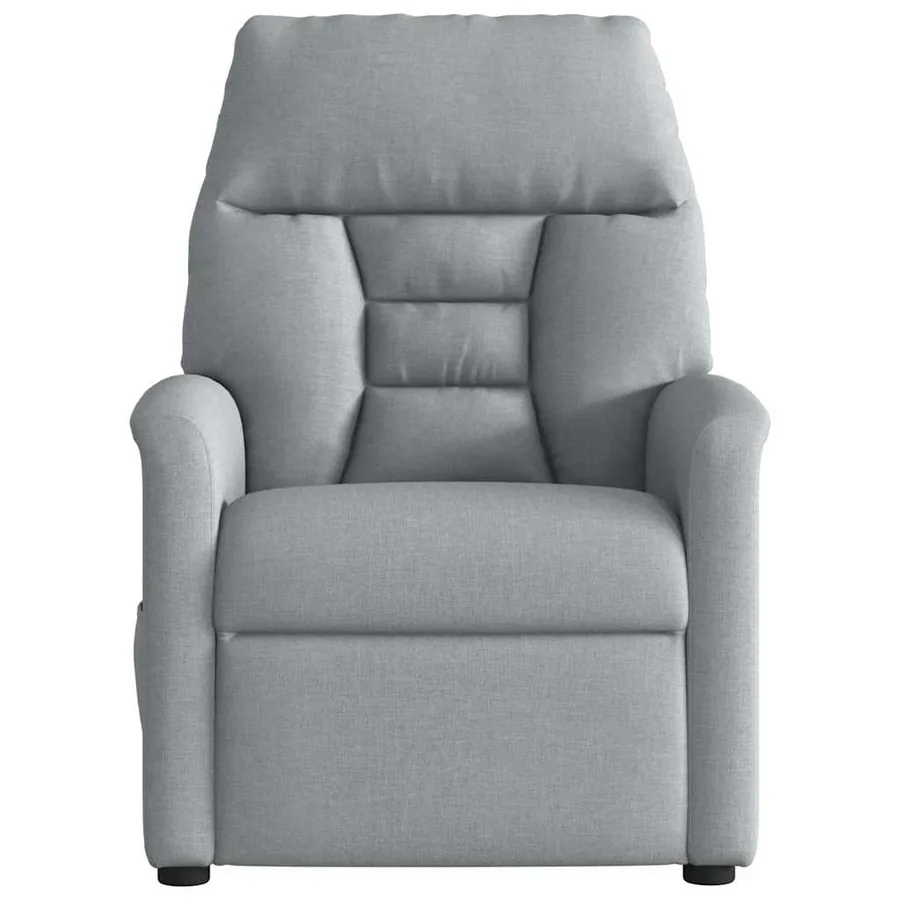 Fauteuil inclinable Gris clair Tissu - 3