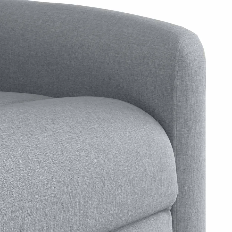 Fauteuil inclinable Gris clair Tissu - 9