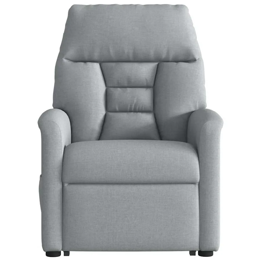 Fauteuil inclinable Gris clair Tissu - 5
