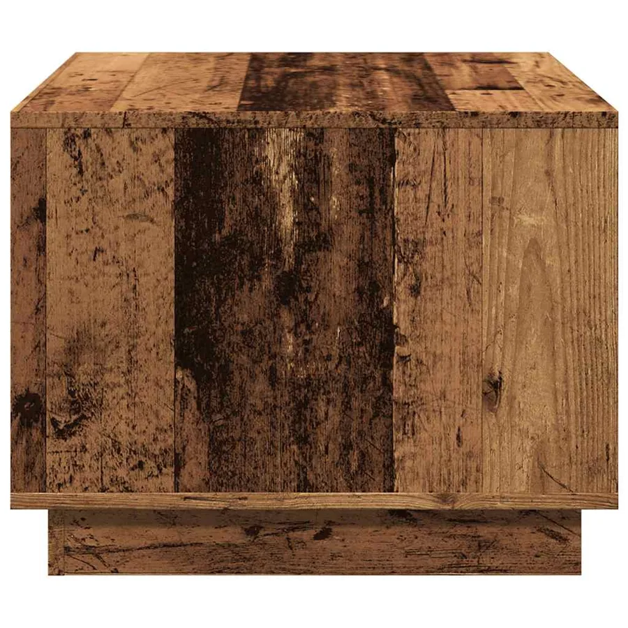Table basse vieux bois 55x55x42 cm bois d'ingénierie - 6
