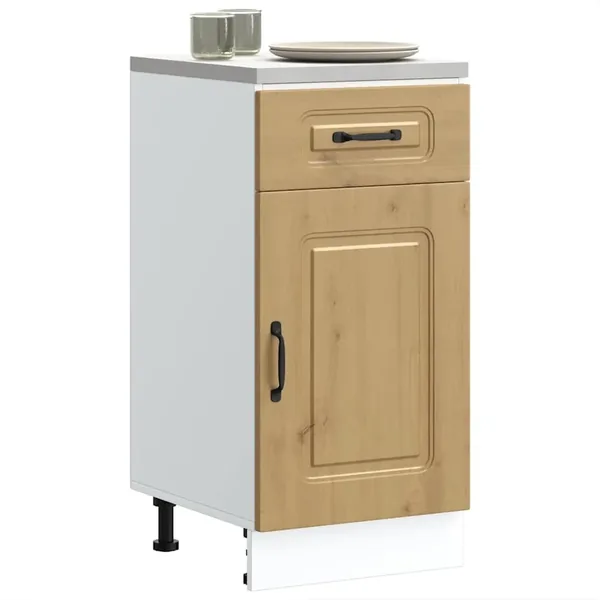 Armoire de cuisine Kalmar chêne artisanal bois d'ingénierie