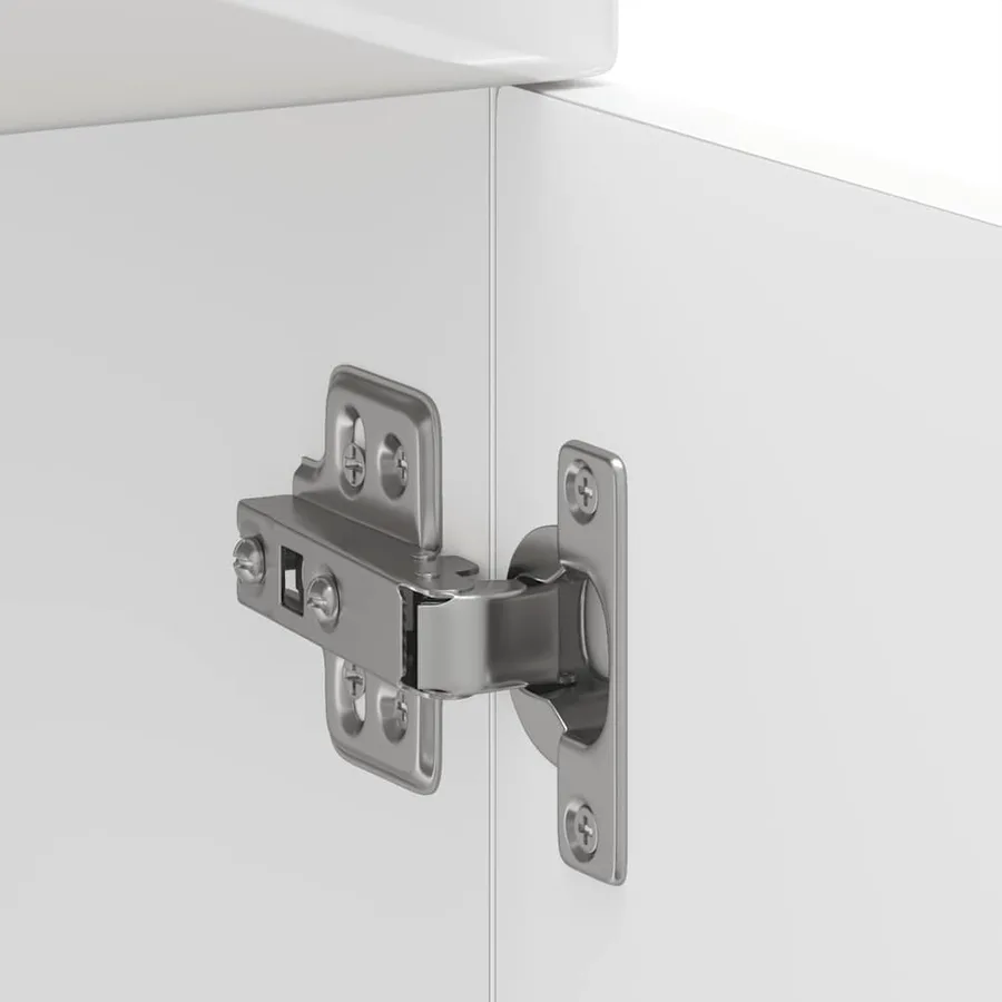 Armoire de cuisine Kalmar blanc brillant bois ingénierie - 10
