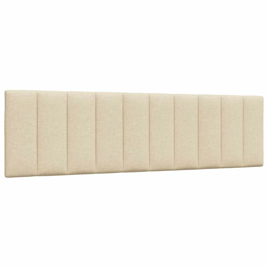 Coussin de tête de lit Hanko crème 180 cm tissu