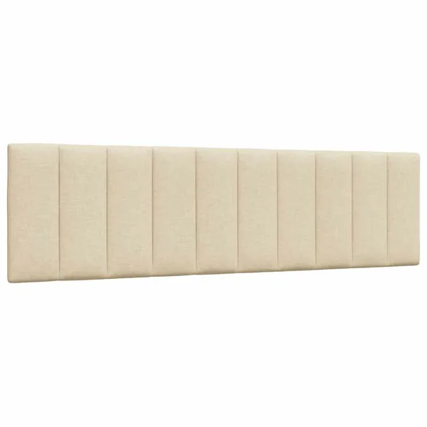 Coussin de tête de lit Hanko crème 180 cm tissu