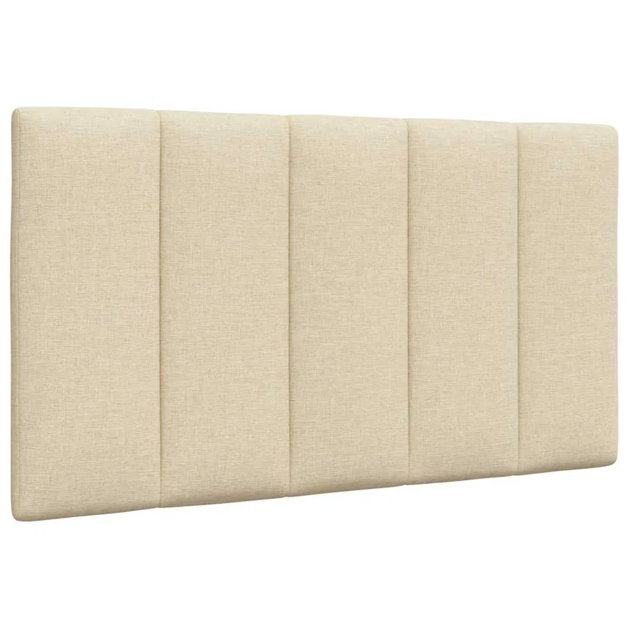 Lit avec matelas Hanko crème 90x190 cm tissu - 9
