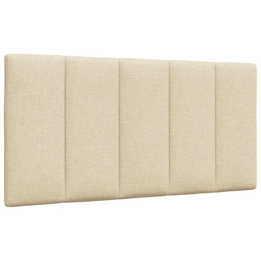 Coussin de tête de lit Hanko crème 100 cm tissu