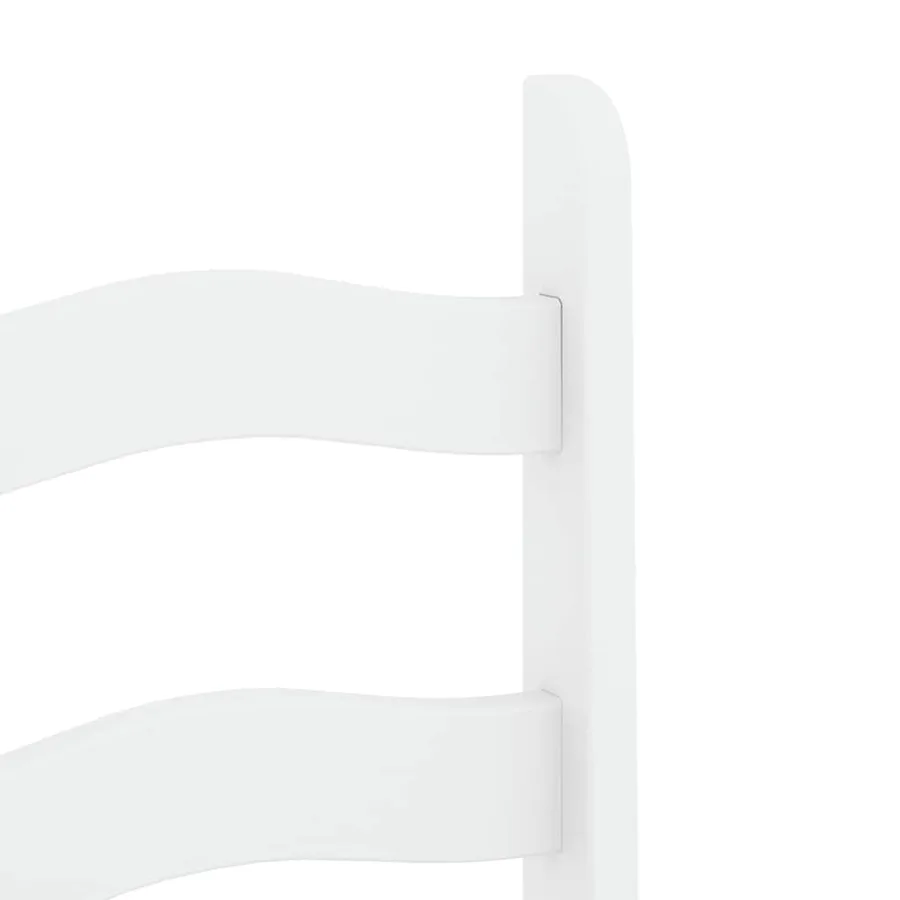 Ensemble à manger PANAMA 3 pcs blanc bois de pin massif - 10
