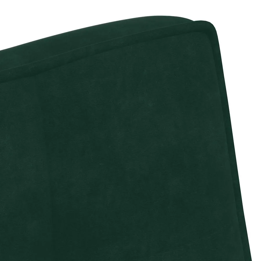 Banc gris foncé 110x74x84 cm velours - 7