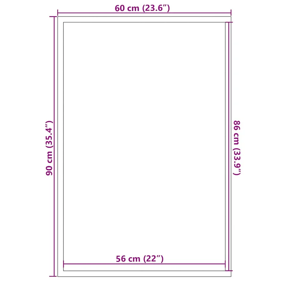 Paillasson gris 60x90 cm - 7