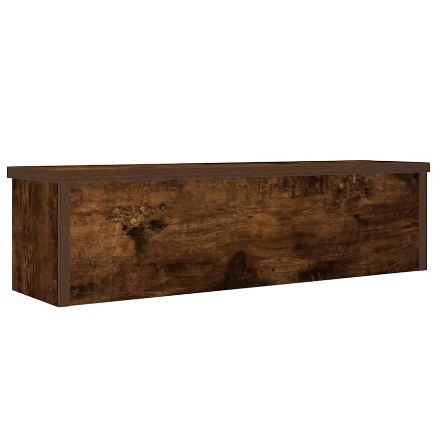 Étagère de cuisine empilable chêne fumé 60x15x16 cm - 5