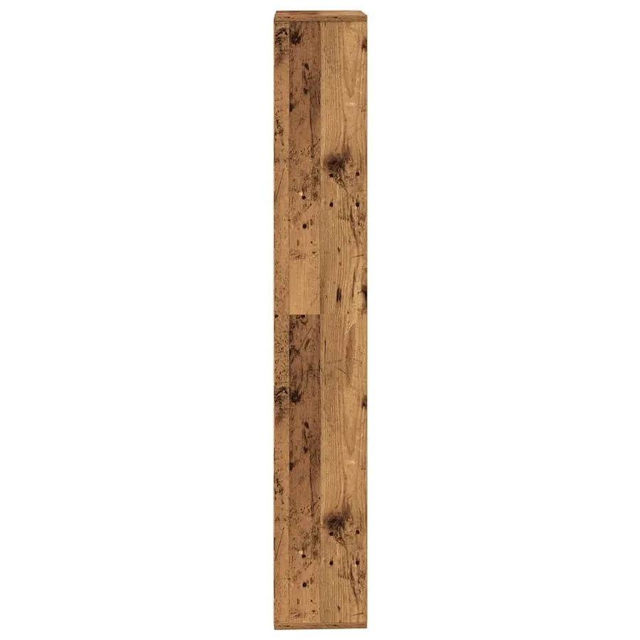 Bibliothèque vieux bois 157x24x160 cm bois d'ingénierie - 5