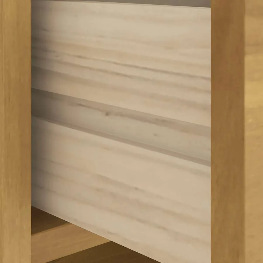 Banc de couloir SANDNES 45x40x50 cm bois de pin massif - 10
