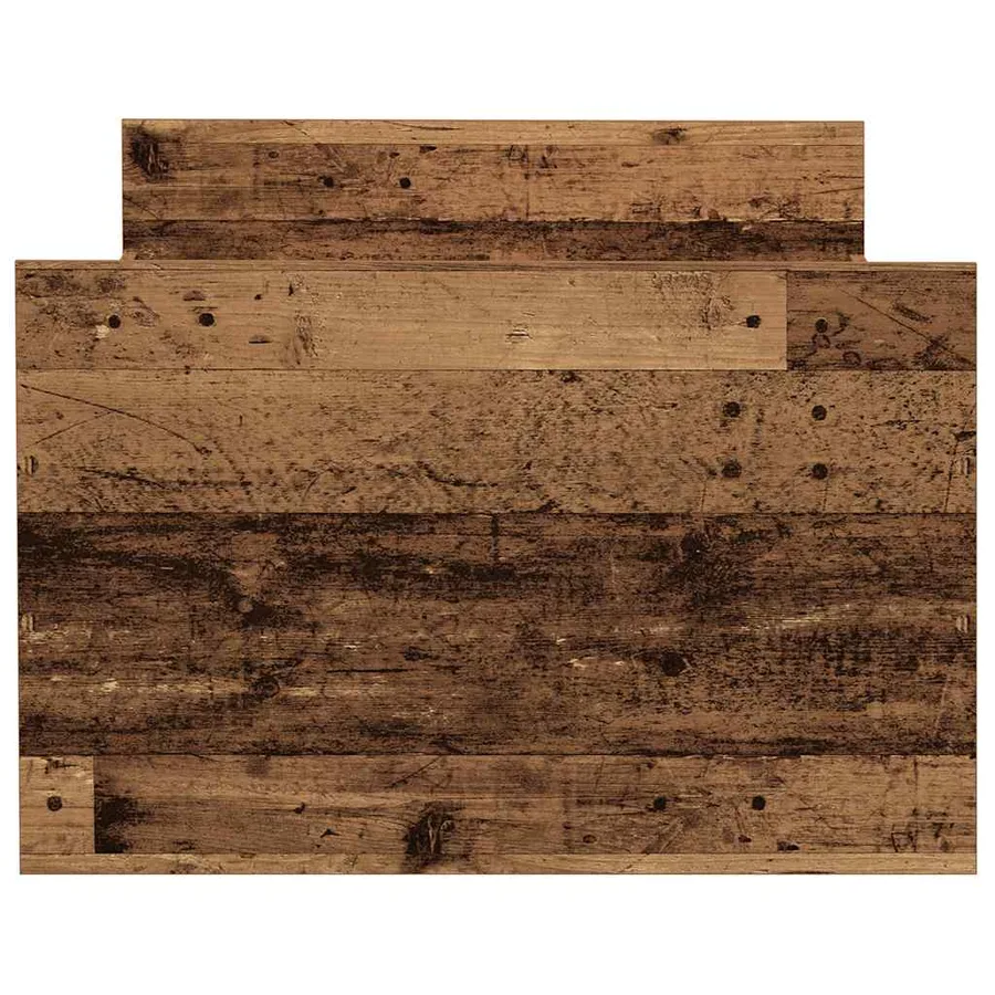 Cadre de lit sans matelas vieux bois 90x190 cm bois ingénierie - 6