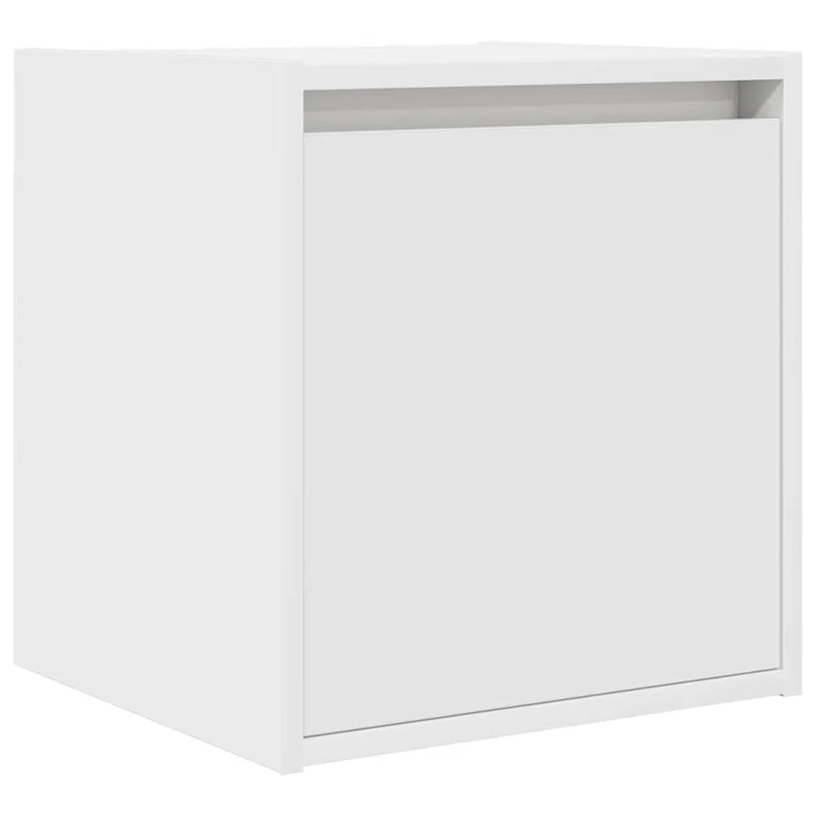 Tables de chevet murales 2 pcs blanc 38x34x40 cm - 5
