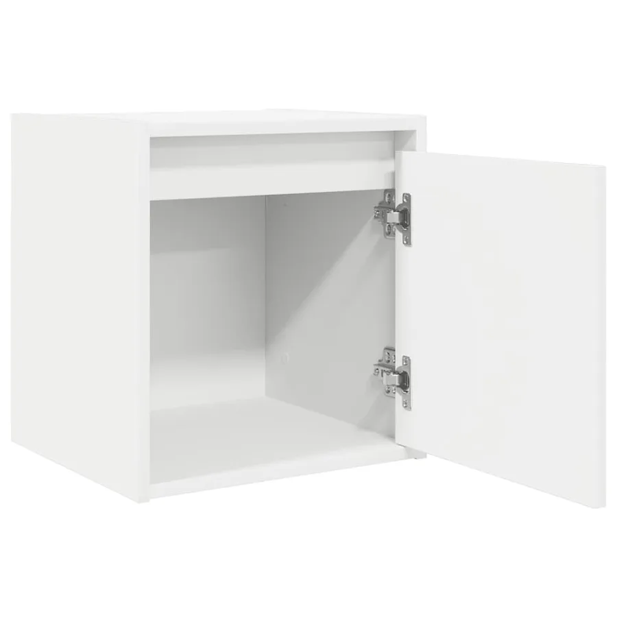 Tables de chevet murales 2 pcs blanc 38x34x40 cm - 6