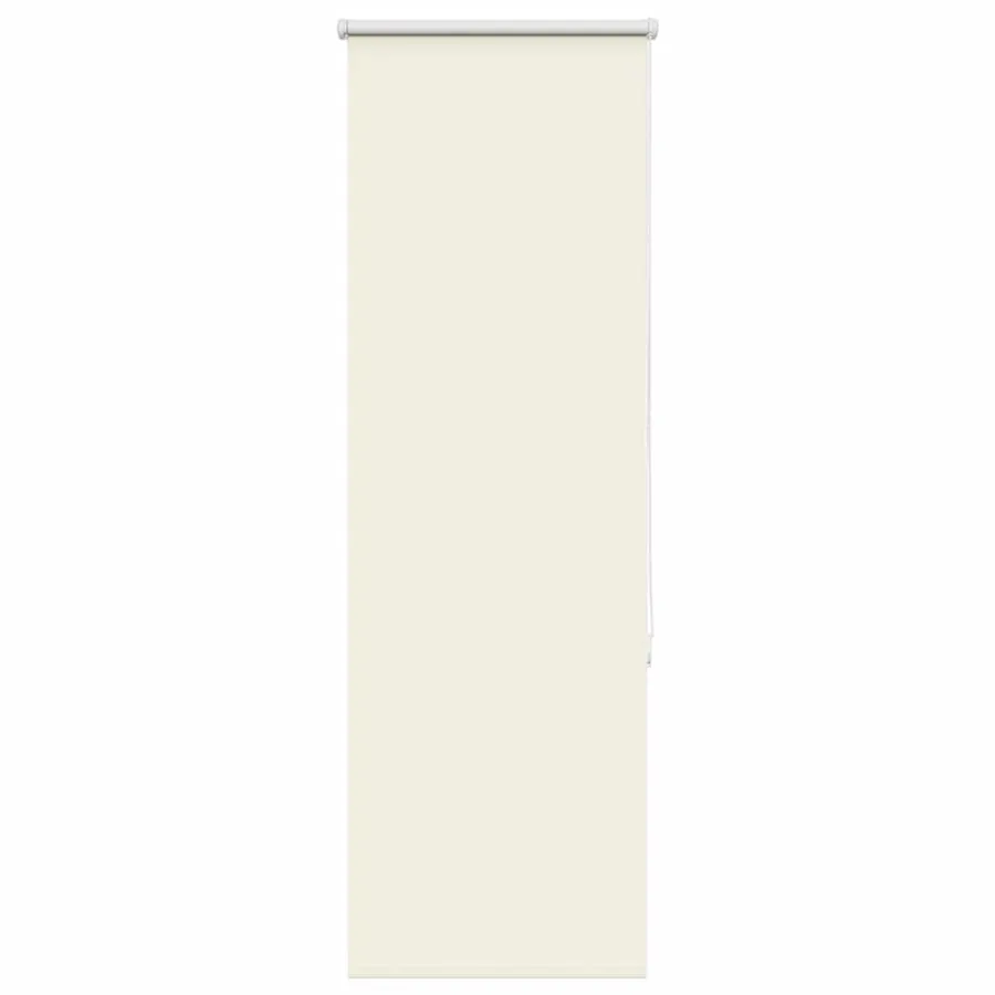Store enrouleur occultant blanc cassé 40x175cm largeur du tissu