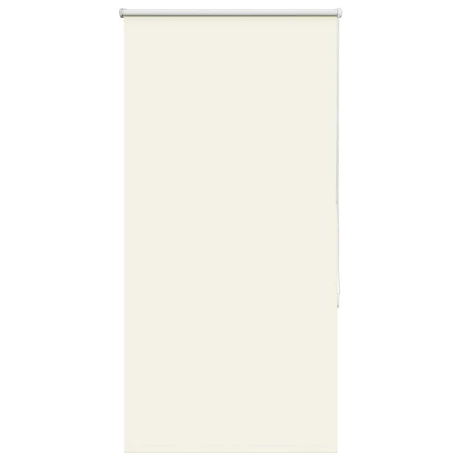 Store enrouleur occultant blanc cassé largeur du tissu 70,7 cm