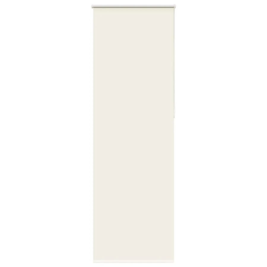 Store enrouleur occultant blanc cassé 75x210cm largeur du tissu